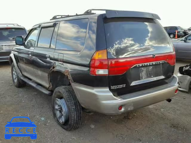 1998 MITSUBISHI MONTERO JA4MT31P9WP025978 image 2