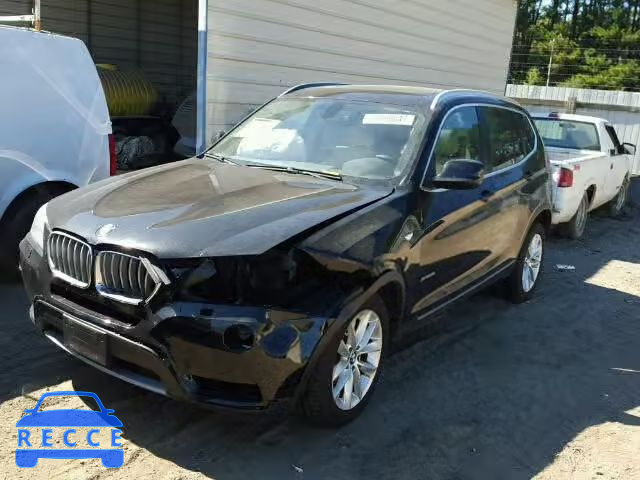 2014 BMW X3 5UXWX9C55E0D11904 image 1