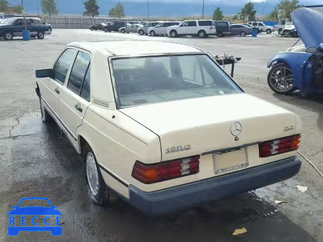 1984 MERCEDES-BENZ 190 WDBDB22A8EA094304 зображення 2