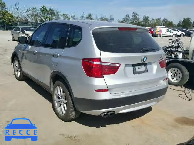 2013 BMW X3 5UXWX7C57DL979833 image 2