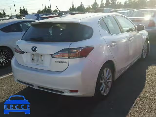 2011 LEXUS CT JTHKD5BH8B2012044 зображення 3