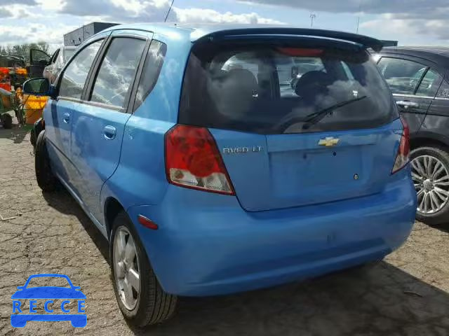 2006 CHEVROLET AVEO KL1TG66626B649391 image 2