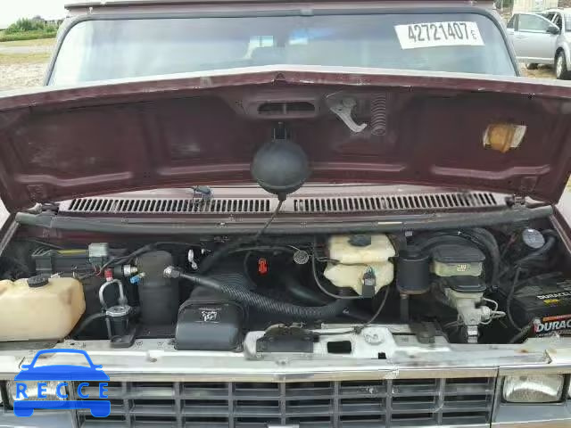 1992 CHEVROLET G20 2GBEG25Z5N4111842 зображення 6