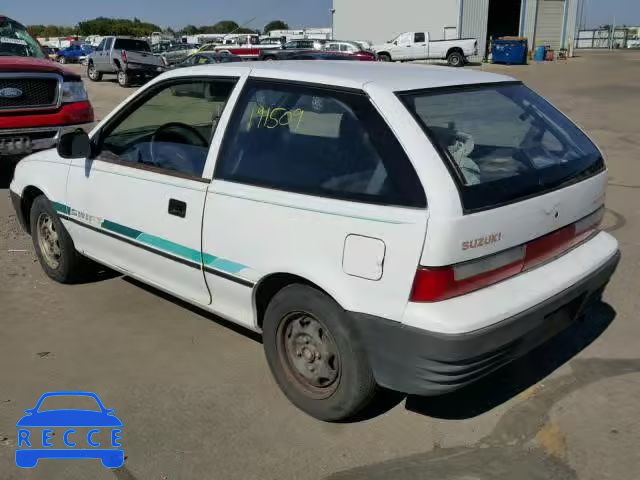 1993 SUZUKI SWIFT JS2AC35S4P5101035 зображення 2