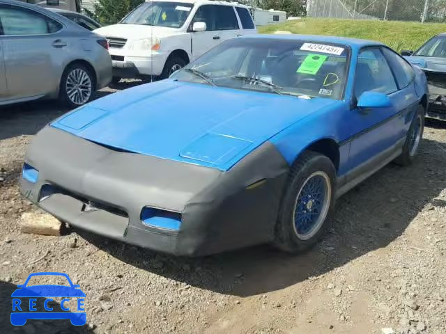 1987 PONTIAC FIERO 1G2PG1194HP231035 image 1