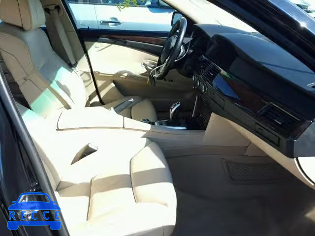 2008 BMW 550 WBANW53548CT55222 image 4