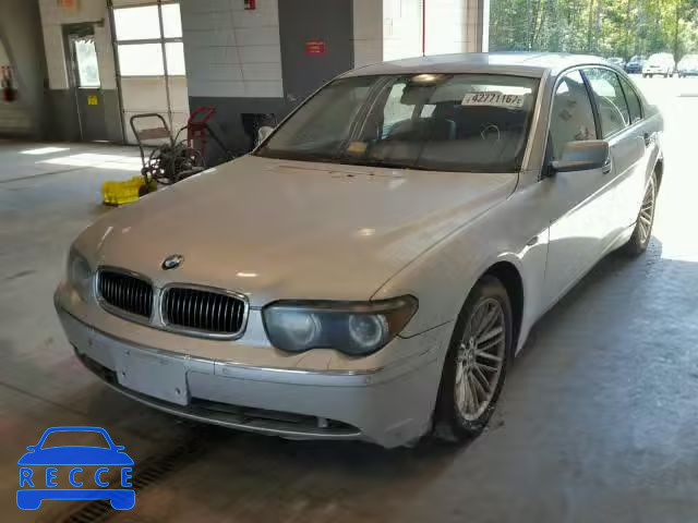 2003 BMW 745 WBAGN63493DS44645 image 1