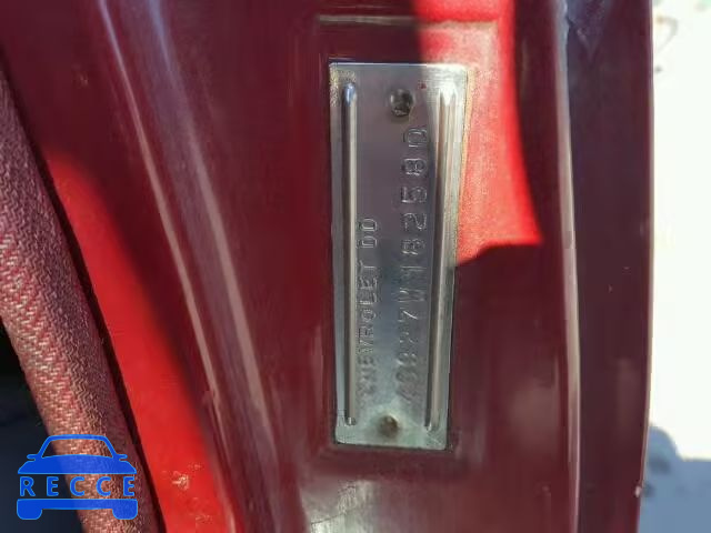 1964 CHEVROLET CORVAIR 40927W182580 image 9