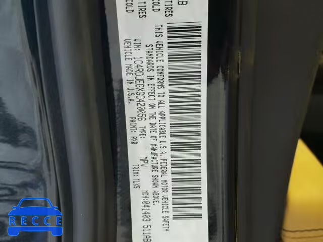2016 DODGE DURANGO 1C4RDJEGXGC420056 image 9