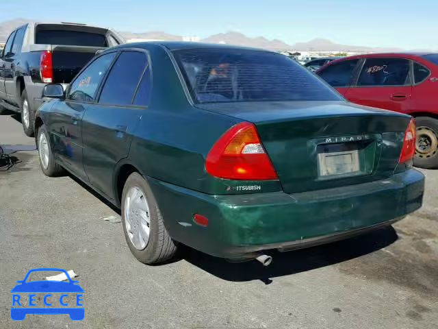 2001 MITSUBISHI MIRAGE JA3AY26C61U043342 image 2
