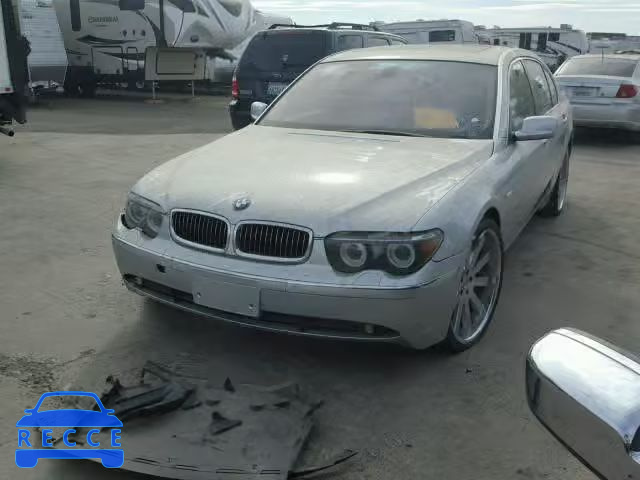 2005 BMW 745 WBAGN63545DS57217 image 1