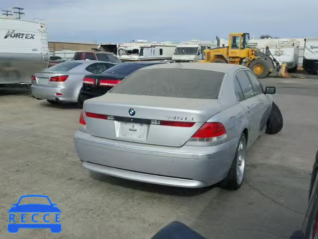 2005 BMW 745 WBAGN63545DS57217 image 3