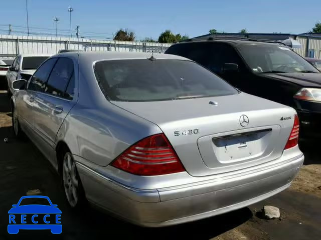 2004 MERCEDES-BENZ S WDBNG83J84A426814 image 2