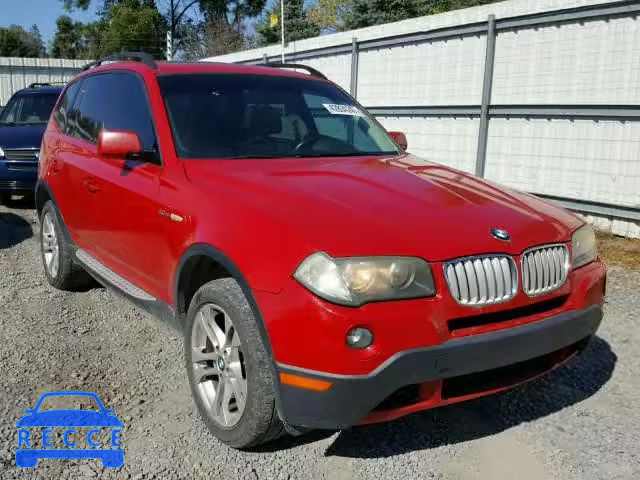 2008 BMW X3 WBXPC93468WJ04559 image 0