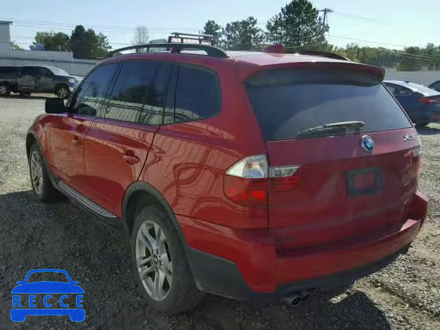 2008 BMW X3 WBXPC93468WJ04559 image 2