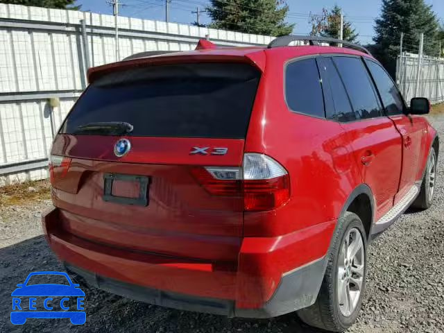 2008 BMW X3 WBXPC93468WJ04559 зображення 3