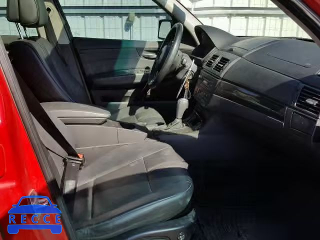 2008 BMW X3 WBXPC93468WJ04559 image 4