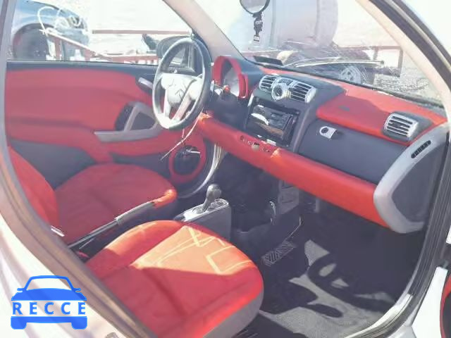 2009 SMART FORTWO WMEEK31X99K212962 зображення 4