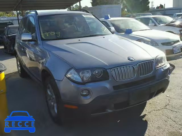 2007 BMW X3 WBXPC93487WF08190 зображення 0