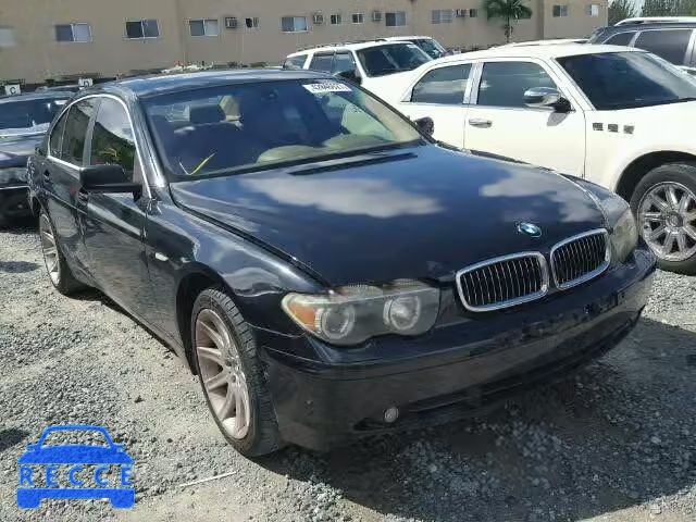 2003 BMW 750 I WBAGL63493DP63684 зображення 5