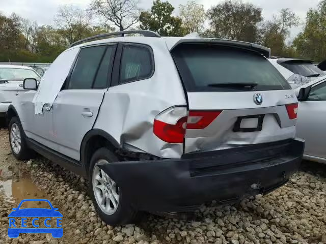 2004 BMW X3 WBXPA73434WB25943 image 2