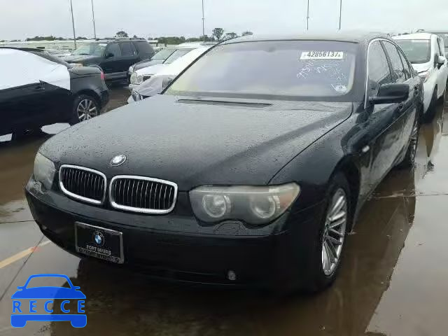 2003 BMW 745 WBAGL634X3DP64780 image 1