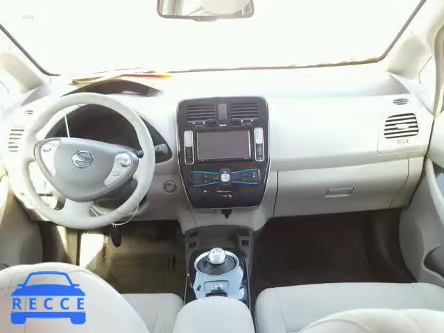 2011 NISSAN LEAF JN1AZ0CP4BT006343 зображення 8