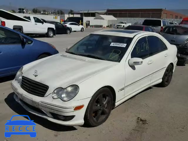 2006 MERCEDES-BENZ C GENERATI WDBRF52H66F801106 image 1