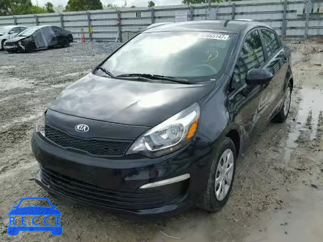 2017 KIA RIO KNADM4A34H6057734 image 1