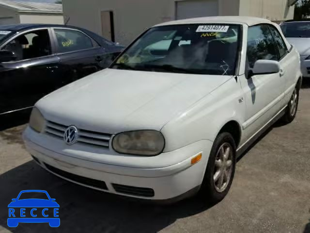 2001 VOLKSWAGEN CABRIO 3VWCC21V01M817233 Bild 1