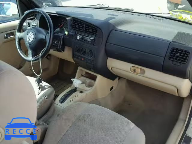 2001 VOLKSWAGEN CABRIO 3VWCC21V01M817233 зображення 8