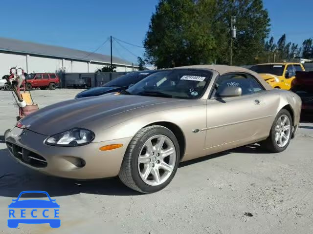 2000 JAGUAR XK8 SAJJA42C5YNA04659 image 1