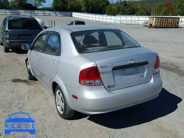 2006 CHEVROLET AVEO KL1TD56666B667962 image 2