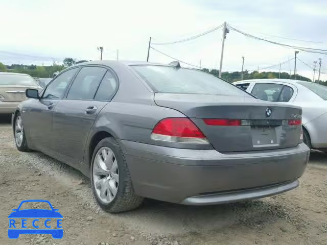 2003 BMW 745 WBAGN63413DS44364 image 2