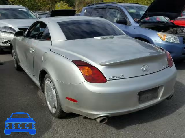 2003 LEXUS SC JTHFN48Y330044655 image 2