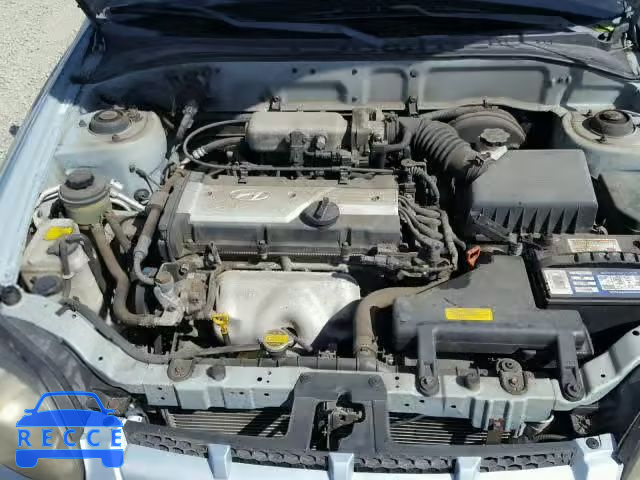 2003 HYUNDAI ACCENT KMHCG45C23U493076 image 6