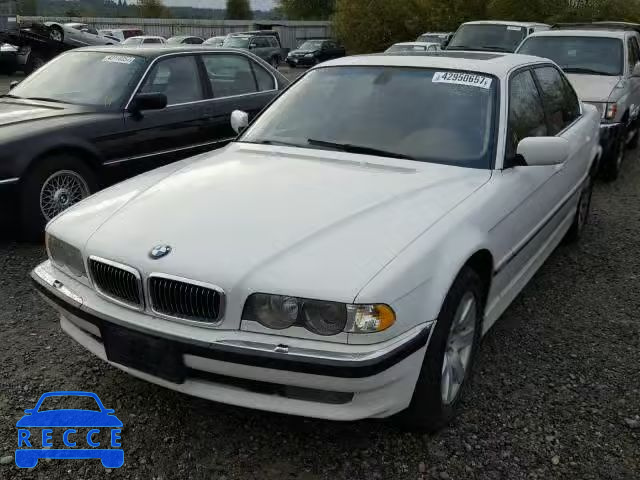 2001 BMW 740 WBAGH83421DP28494 Bild 1