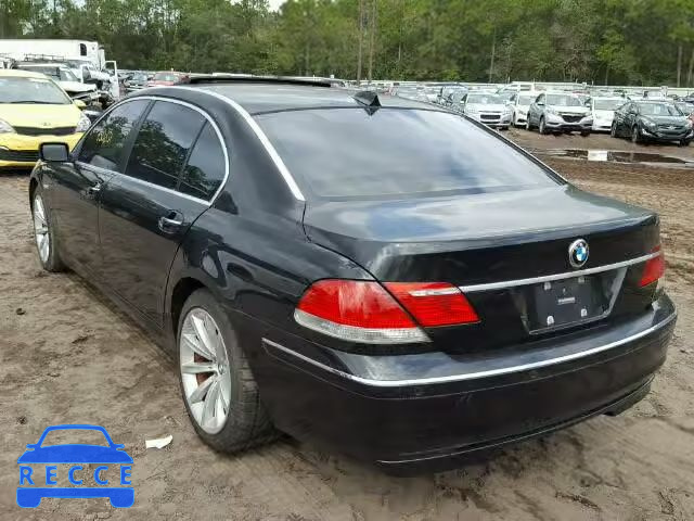 2007 BMW 750 WBAHN83537DT73592 image 2