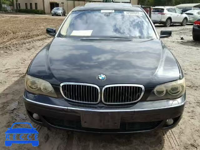 2007 BMW 750 WBAHN83537DT73592 зображення 8