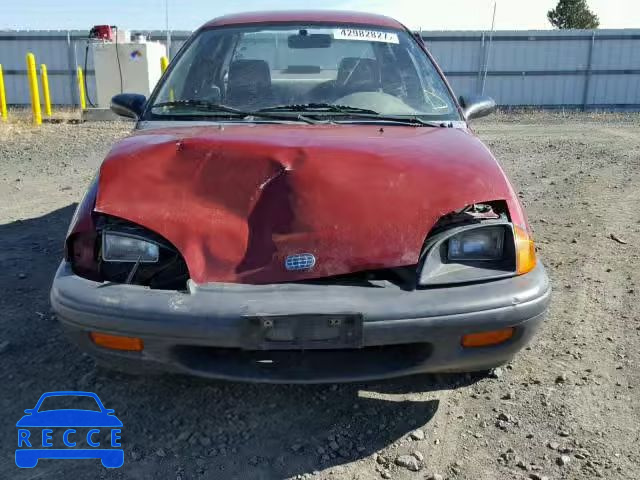 1996 GEO METRO 2C1MR5292T6738701 зображення 8