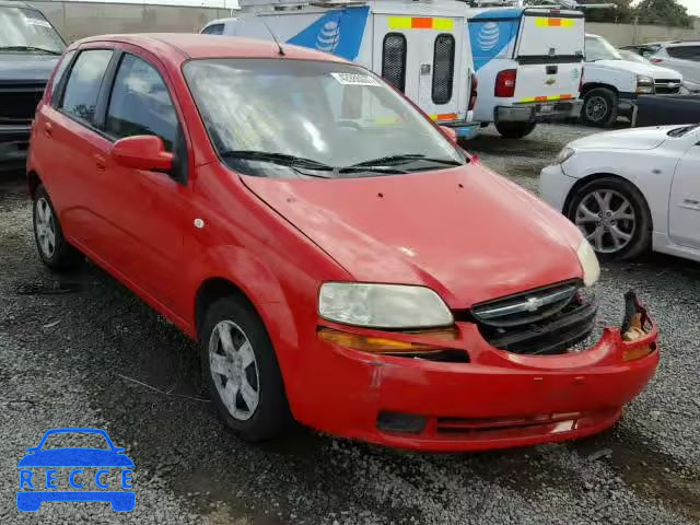 2006 CHEVROLET AVEO KL1TD66636B683266 image 0