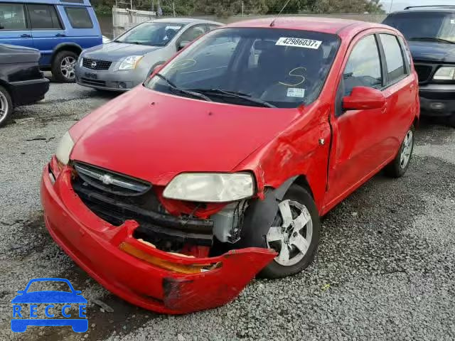 2006 CHEVROLET AVEO KL1TD66636B683266 image 1