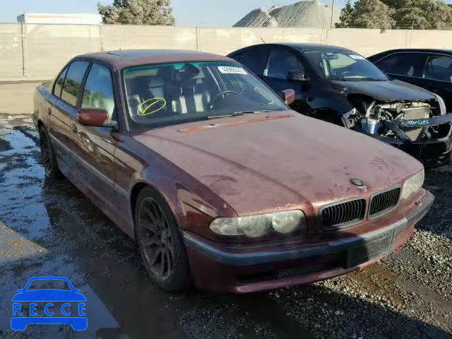 2001 BMW 740 WBAGG83461DN82202 image 0