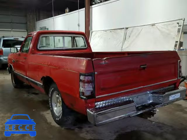 1986 DODGE D-SERIES 1B7HD14W2GS071498 image 2