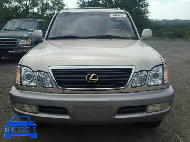 2000 LEXUS LX JT6HT00WXY0092493 image 8