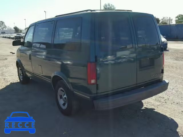 1997 CHEVROLET ASTRO 1GNDM19W9VB119400 Bild 2