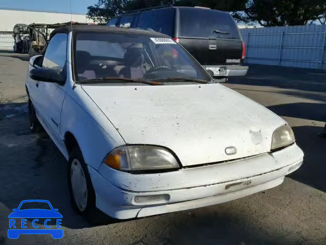 1991 GEO METRO JG1MR3363MK606467 зображення 0