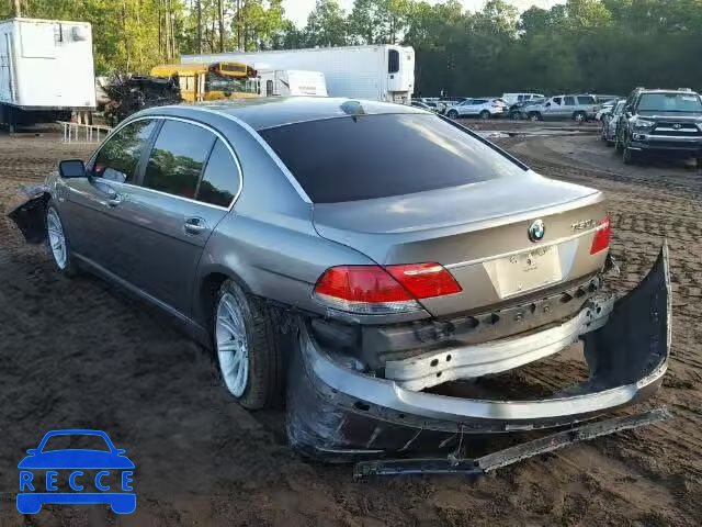 2006 BMW 750 WBAHN83576DT59063 image 2