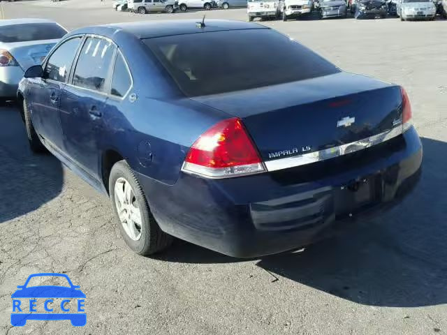 2009 CHEVROLET IMPALA 2G1WB57K991219459 image 2