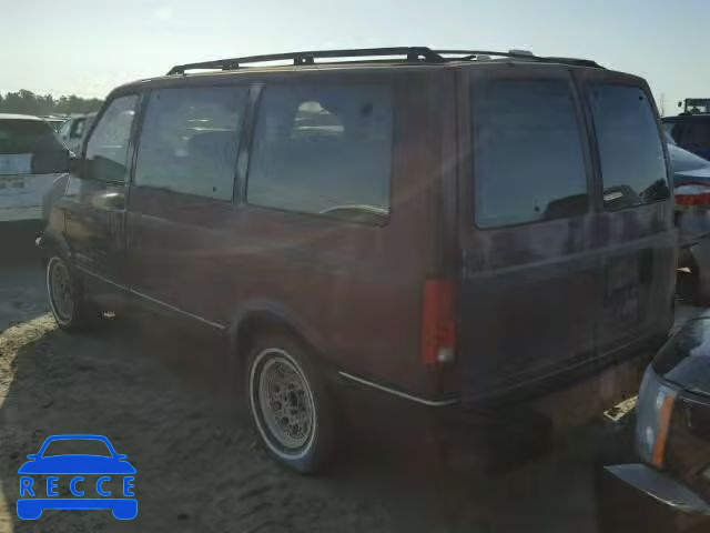 1992 CHEVROLET ASTRO 1GNDM19Z7NB152261 image 2